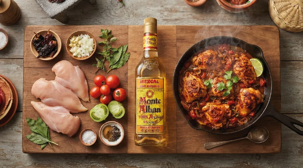 Pollo al mezcal
